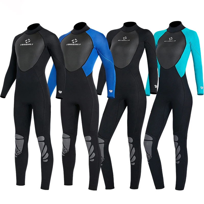 Wetsuit women's 1.5mm wetsuit one piece full body suit for Youth Girls diving surfing Spearfishing Wet Suit swimsuits women 2023