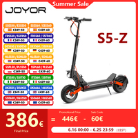 JOYOR S5-Z Electric Scooter 600W 48V 13AH 10 Inch Folding Off-road Sport Electric Scooters 30-45km Range JOYOR S Series EScooter