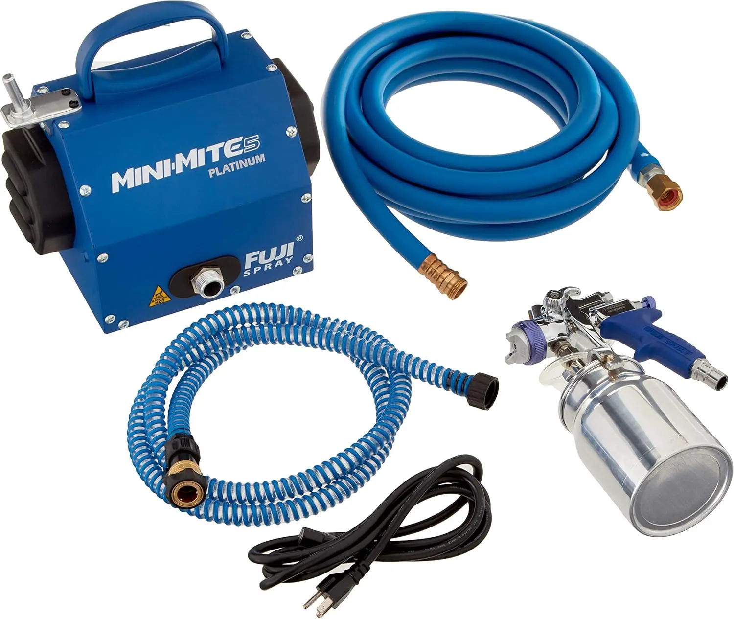 HVLP Spray System Features The Noise Reduction Feature + Heat Dissipation Chamber (HDC) 5-Stage Turbine Produces 9.5Psi