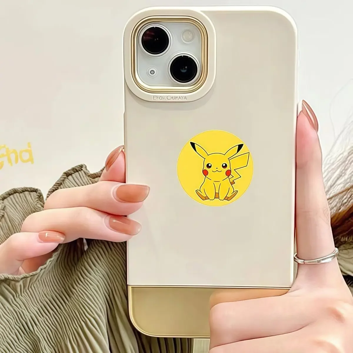 2000 Uds lindo Pokemon Pikachu rollo de pegatinas dibujos animados Anime sellado decoración DIY pegatina para portátil Graffiti Stiker regalo de recompensa juguete para niños