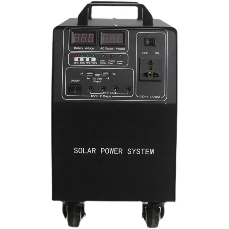 YYHCWhole House 220V 1000W Portable Solar Power Generator Running Solar Power System for Home solar systems