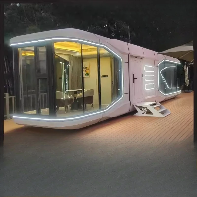 

Space capsule mobile room outdoor scenic star room container