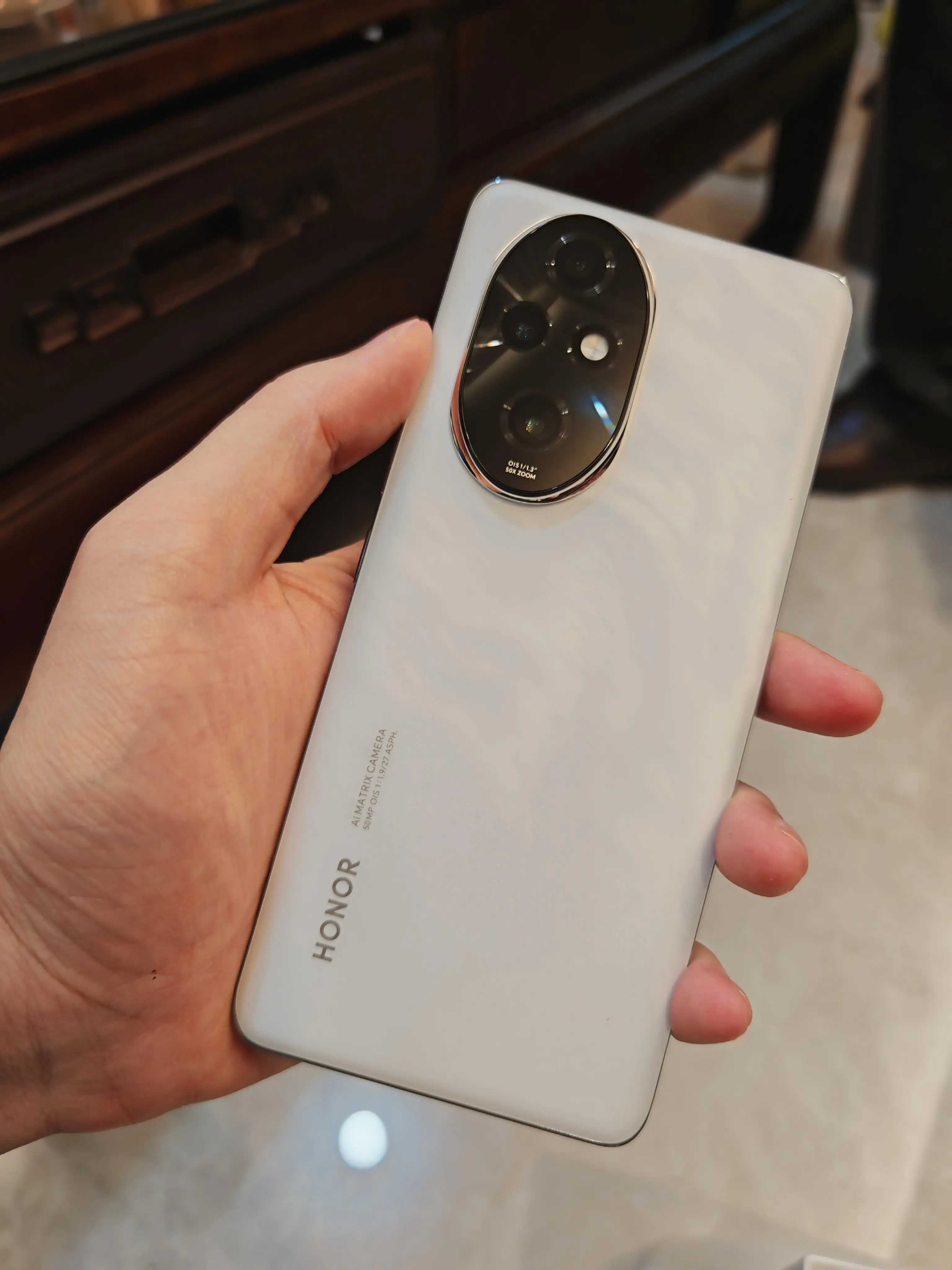 Honor 200 Pro 5g 4000nits 6.78 بوصة OLED OIS 50MP Snapdragon8S Gen3 5200mAh 100w RF تعزيز الهاتف المستخدم #3