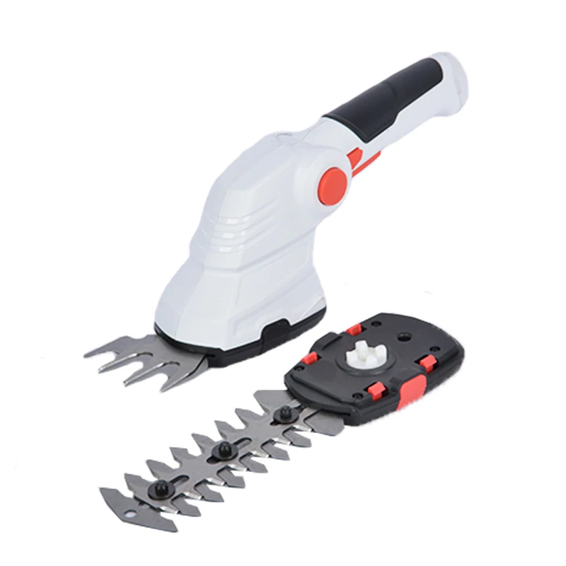 VERTAK  7.2V Quick Change 2 in 1 Battery Cordless Handheld Grass Shear Mini Hedge Trimmer Shrub Trimmer