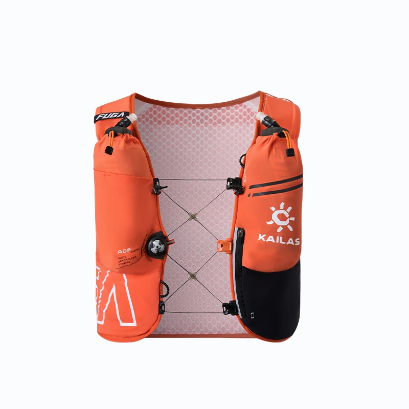 Kailas FUGA AIR 8L y 13L Unisex viaje maratón Trail Running senderismo ciclismo mochilas con botellas de agua blandas duales KA2554005
