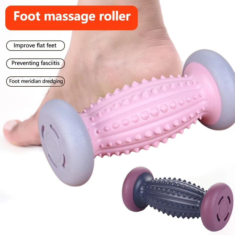 1Pcs Foot Massage Roller Fascia Roller Full Body Muscle Manual Massage Leg And Neck Relaxation Device Acupressure Foot Relieving