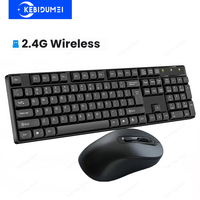 2.4G Wireless Keyboard and Mouse Set 104Keys Keyboard Mouse Combo Gaming Keyboard 2.4G Wireless Mouse Office Keyboard For Laptop