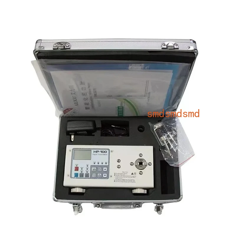 HP-20 HP100 HP-500 2-50N.M Digital Torque Meter Motor Support kgf.Cm/Lbf Performance Torgue Tester 1800mAh Battery PC Data USB