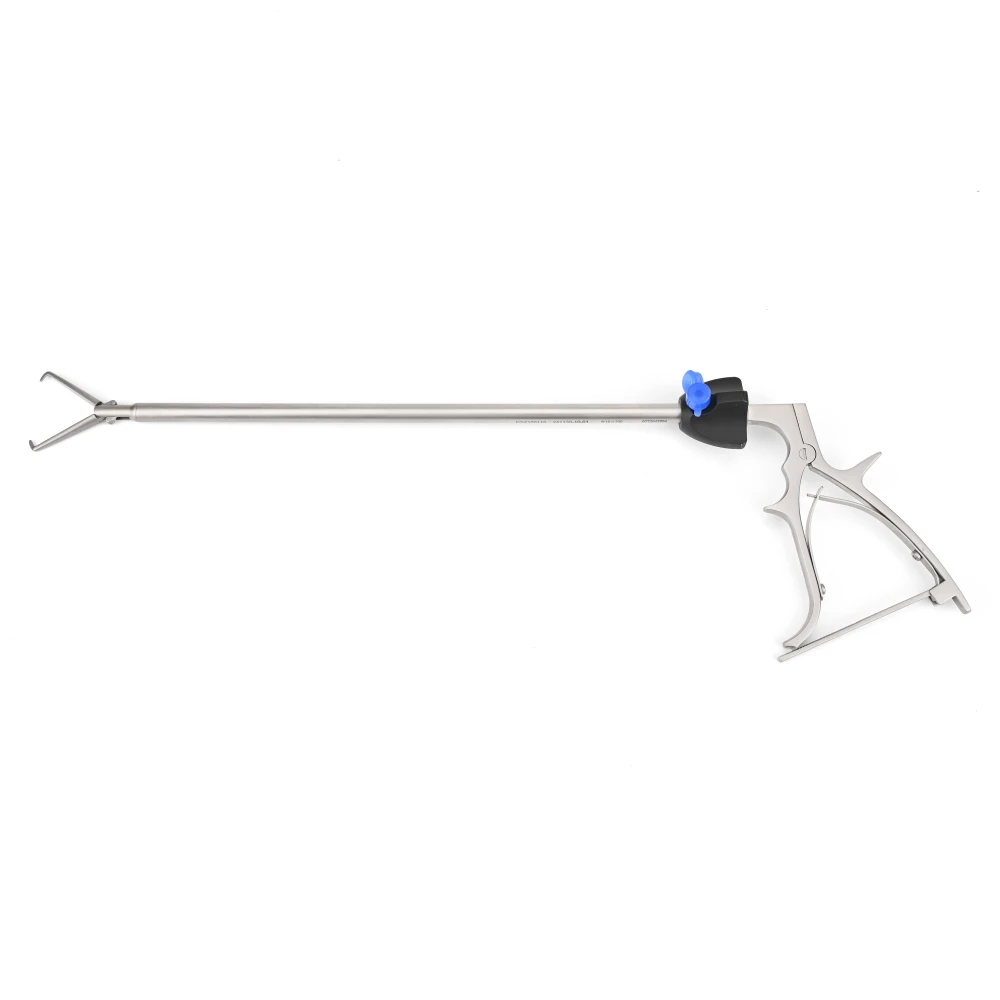 Laparoscopic Surgical Instruments Grasping Forceps Two Teeth 10x330mm