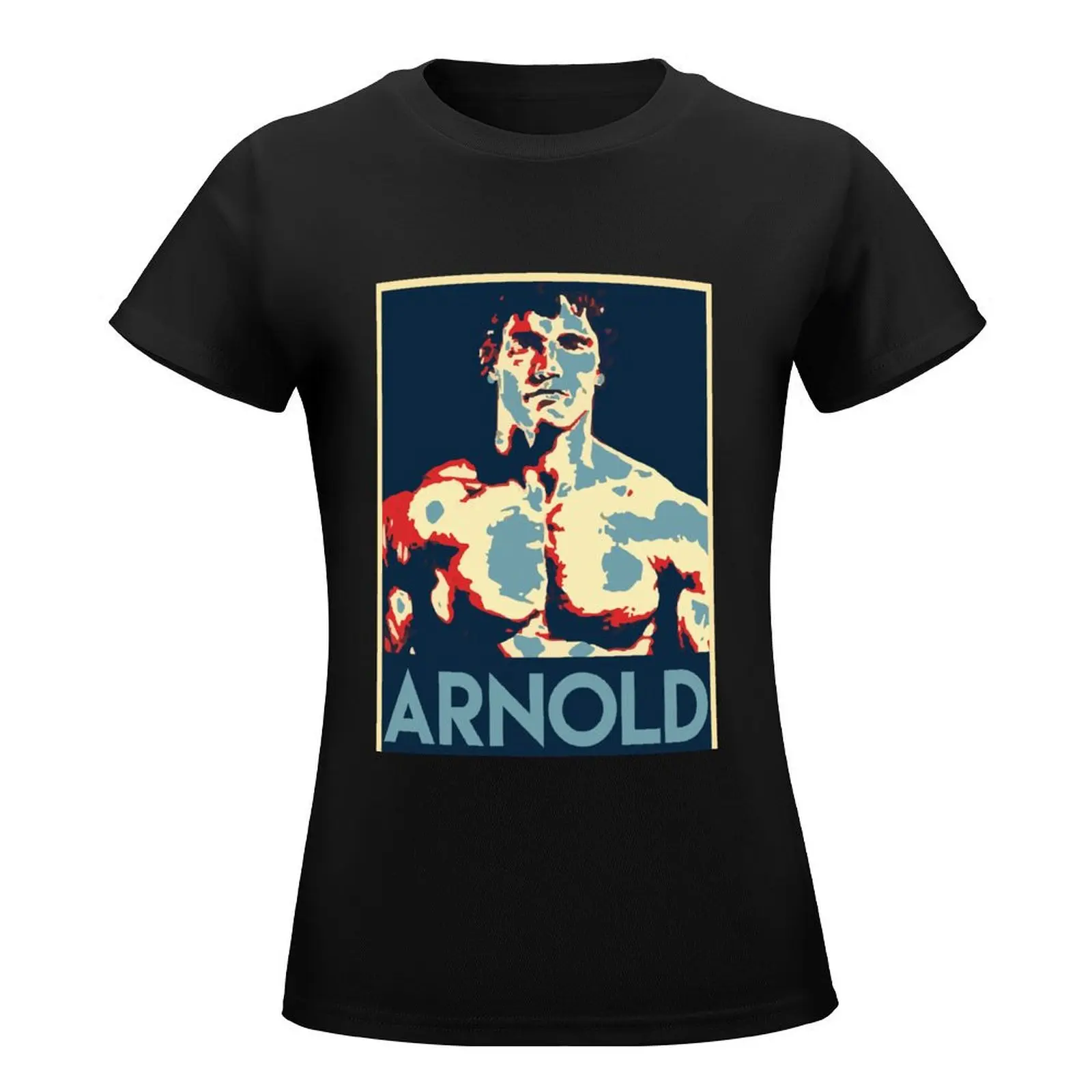 Schwarzenegger 2020 T-Shirt korean fashion anime clothes funny plus size tops black t-shirts for Women