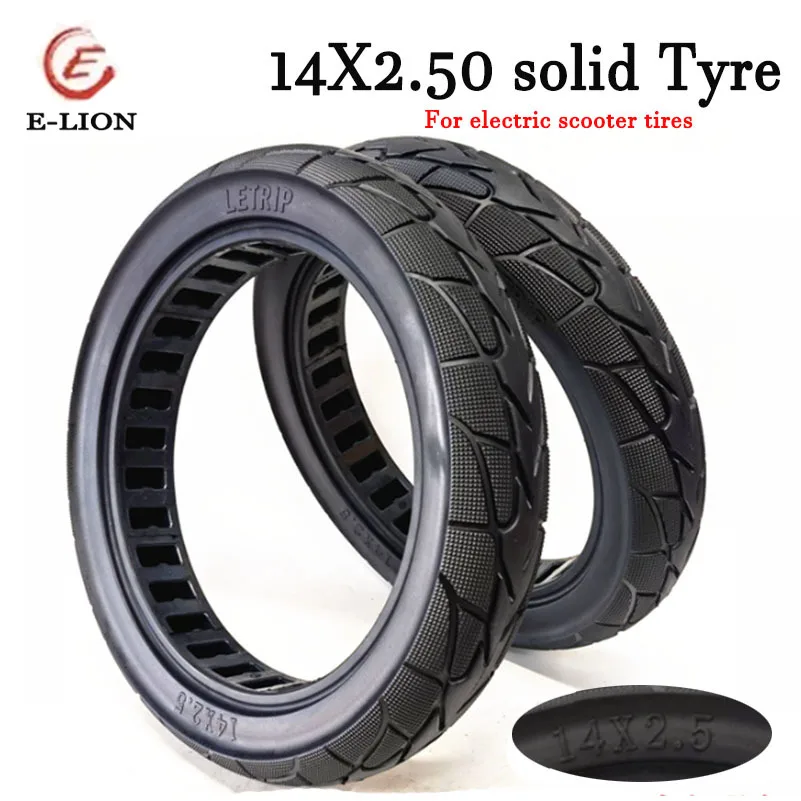 14X2.50 Tyre 14 Inch solid Tire for Electric Vehicle 2.50-10 2.75-10 High-quality Wear-resistant Tire