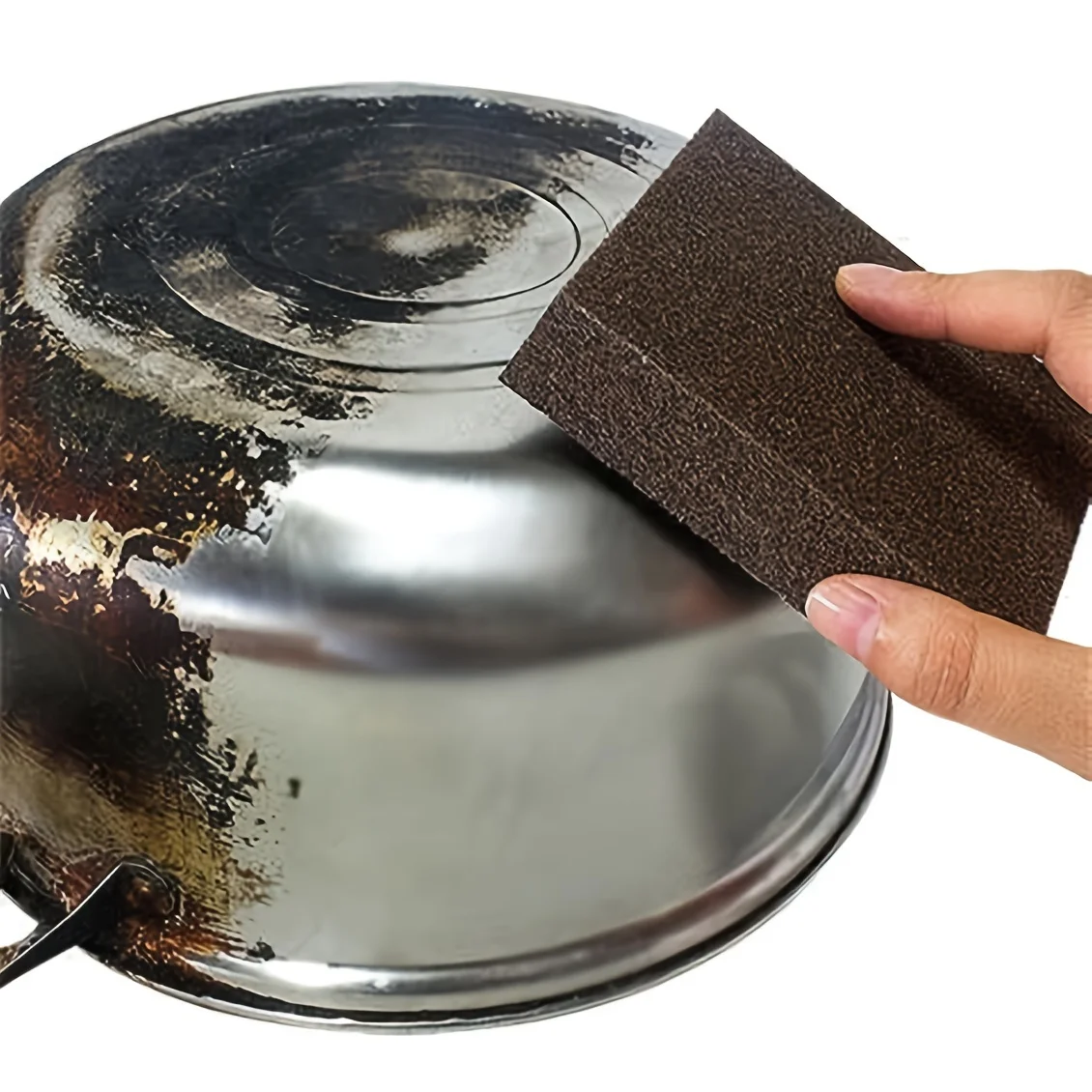 9 Esponjas Mágicas de Melamina con Carborundo para Cocina, Borrador de Esponja para Ollas, Sartenes y Platos, Utensilios de Cocina, Artículos de Limpieza del Hogar