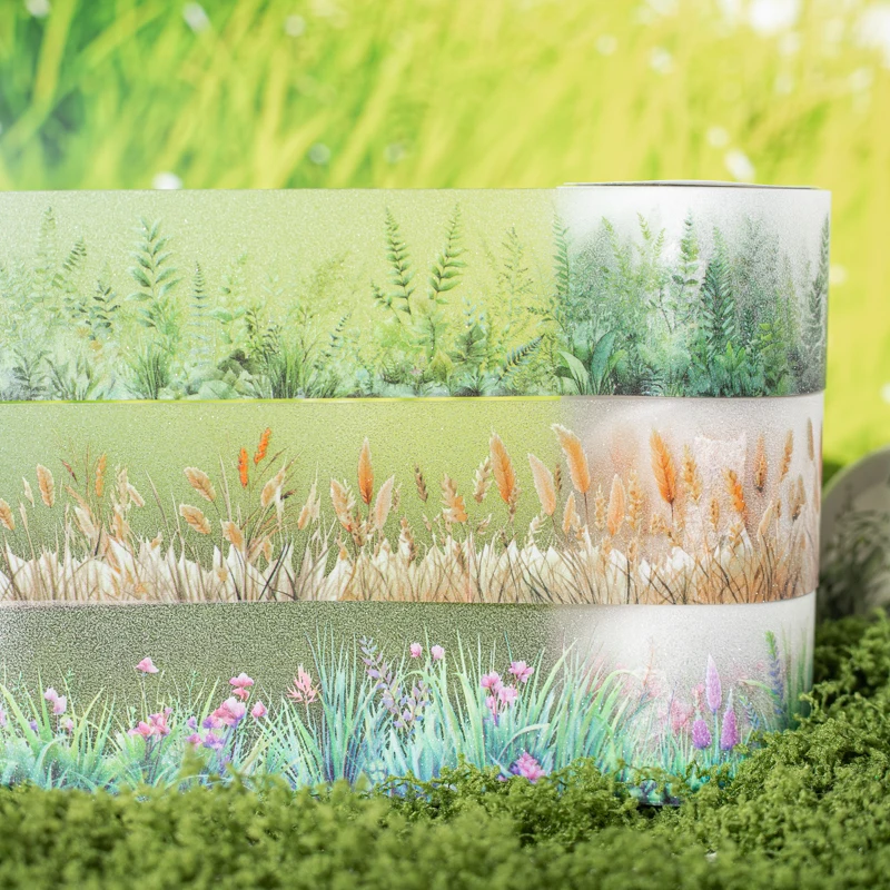 

12PCS/LOT Grass Diary series cute lovely retro decorative PET tape