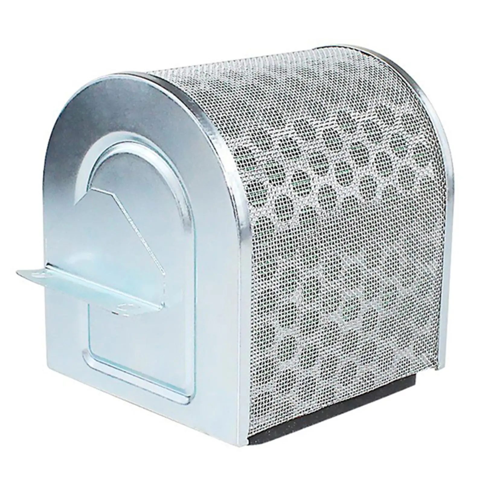 Motorcycle Air Filter Silver Durable Good Performance Intake Cleaner for Particulate Filter Hyundai