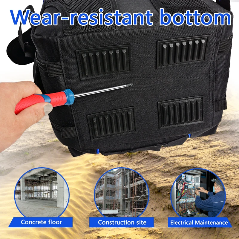 Easy to Carry Backpack for Travel, Daily Use, and Hardware Tools, with Extra-Large Space