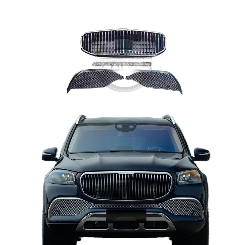 

Genuine front bumper grill for GLS class X167 2019+ facelift style car grills x167 grille