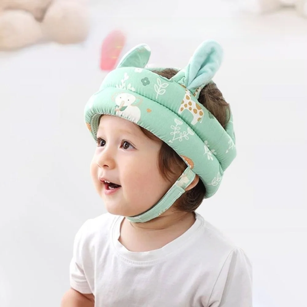 

Adjustable Infant Head Protection Cap Breathable Soft Anti-shock Helmet Comfortable Lightweight Baby Safety Crash Cap