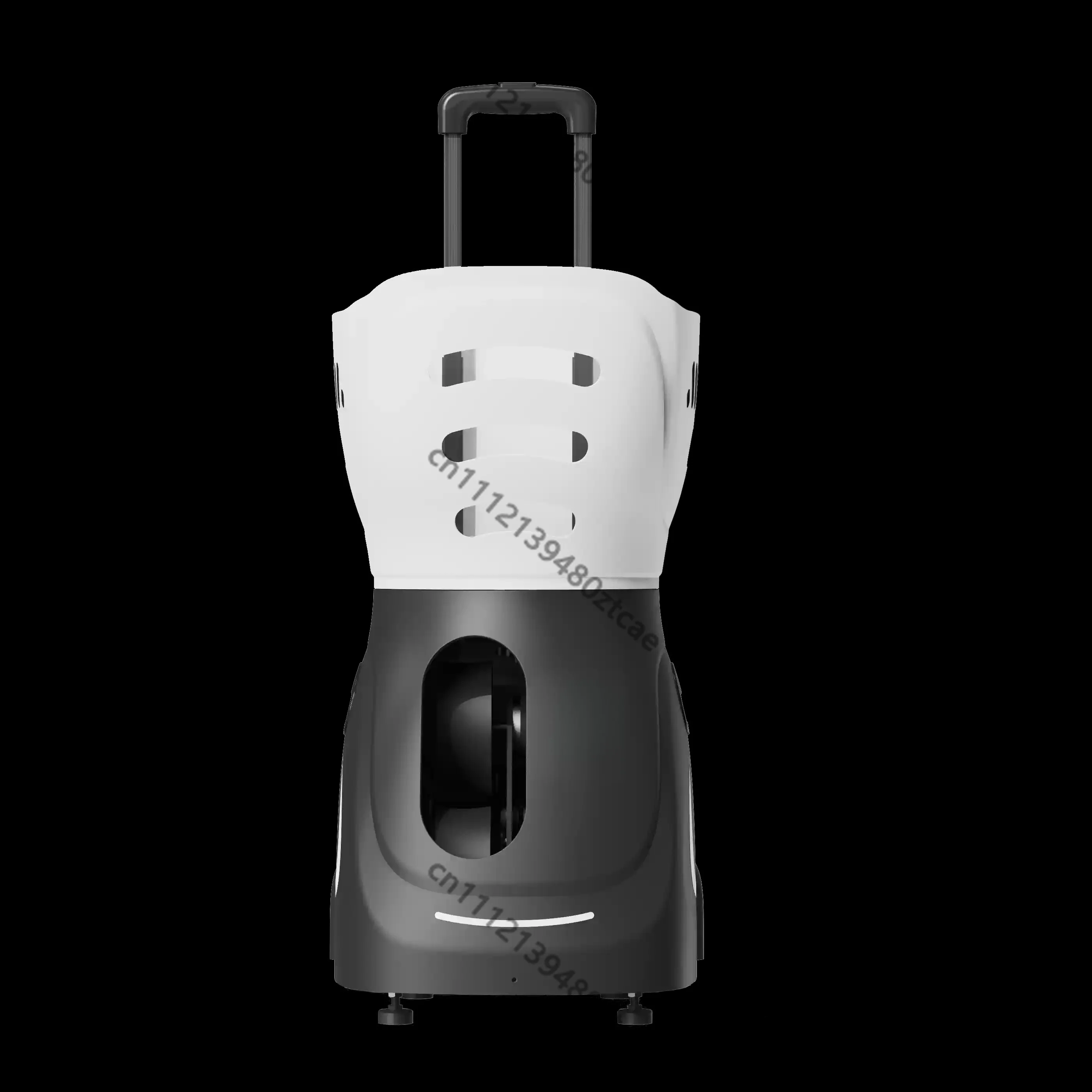 Smart Tennis Ball Launcher Machine Automatic Serving Sparring Equipment Multi‑Function Tennis Trainer For Solo Tennis Practice