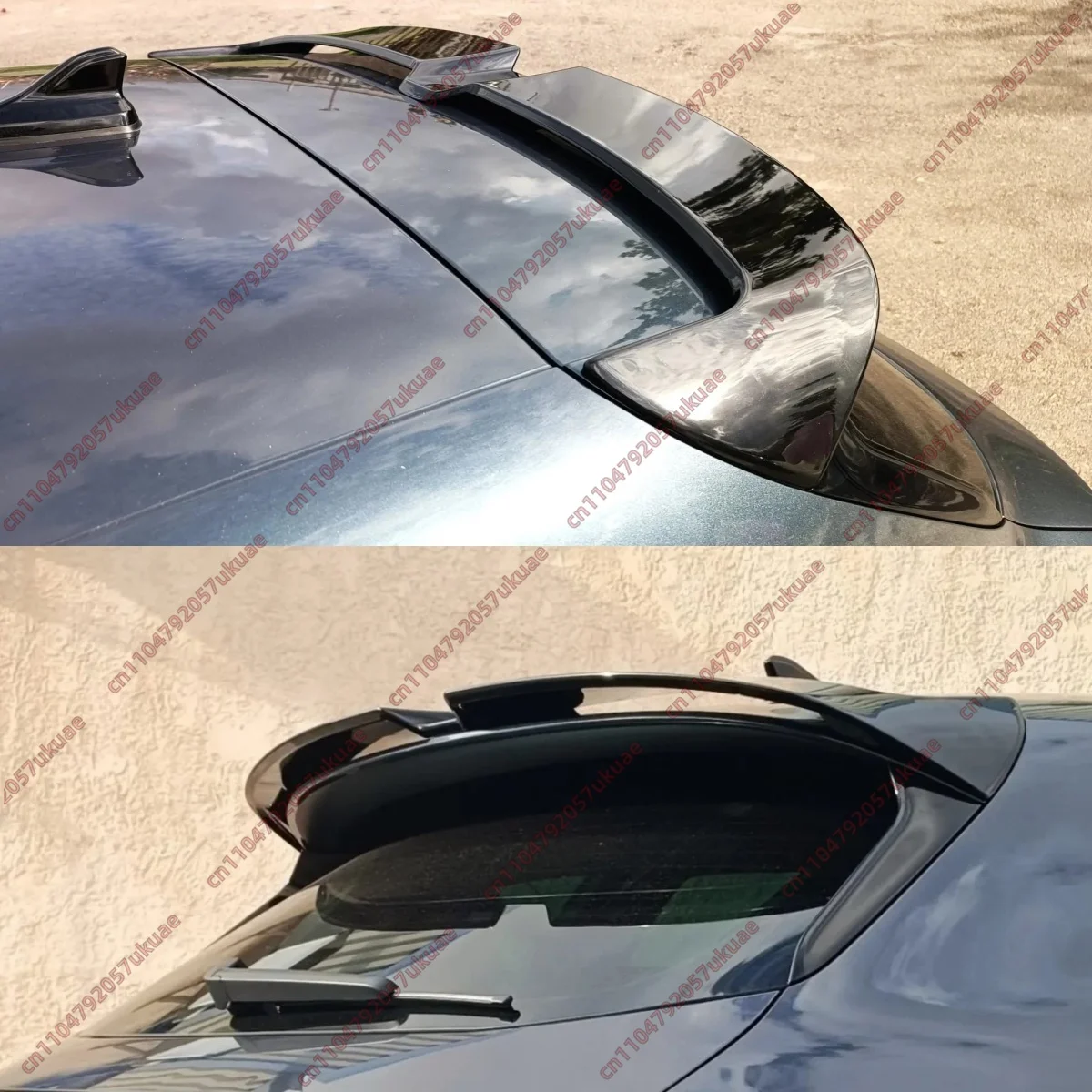 

Gloss Oettinger Style Rear Spoiler For Seat Cupra Leon VZ TSI e-Hybrid 2025 2026 Hatchback Roof Wings Tuning Bodykits Trunk Lid