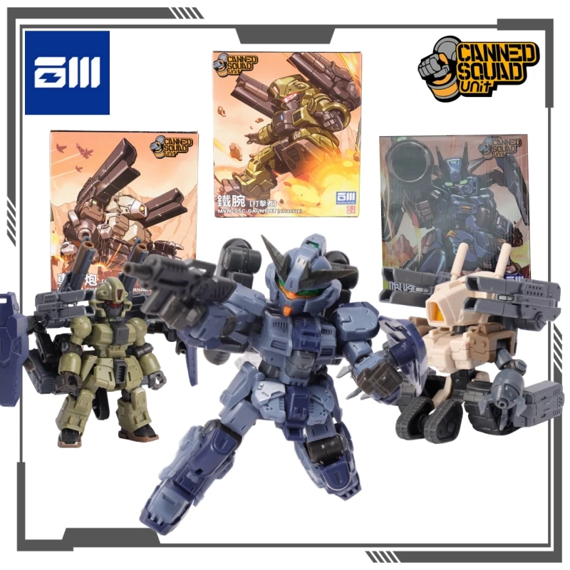 

BAICHUAN Model Original Canned Squad Unit Series Anime Action Figure Assembly Model Toys Collectible Ornaments Gifts for Boys