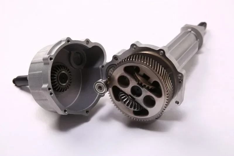 

Electric transaxle with brushless dc motor controller for power tools