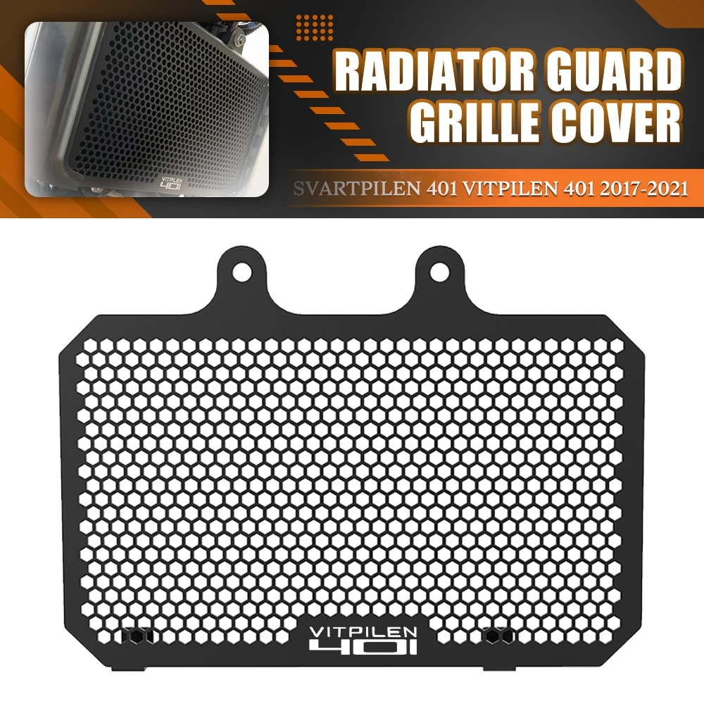 

FOR Husqvarna Svartpilen401 Vitpilen 401 2018 2019 2020 2021 2022 2023 Motorcycle Radiator Grille Guard Cooler Cover Protection