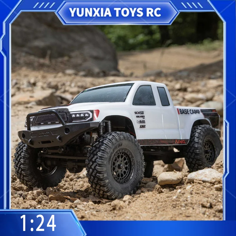 Axial Full Scale Simulation 1:24 SCX24 Base Camp Small Scale Simulation RC Remote Control Model Climbing Car Gift Toy