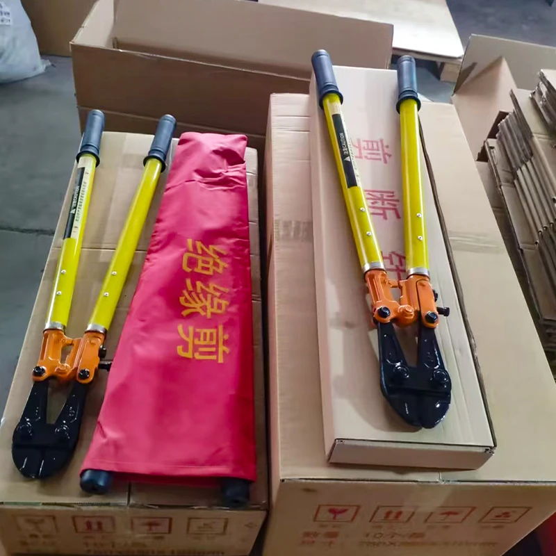 Heavy-duty Insulating Cutting Pliers 10 KV Chrome-VanadiumAlloy Steel 24