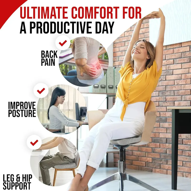 Almofada Ergonômica de Algodão — foto 2