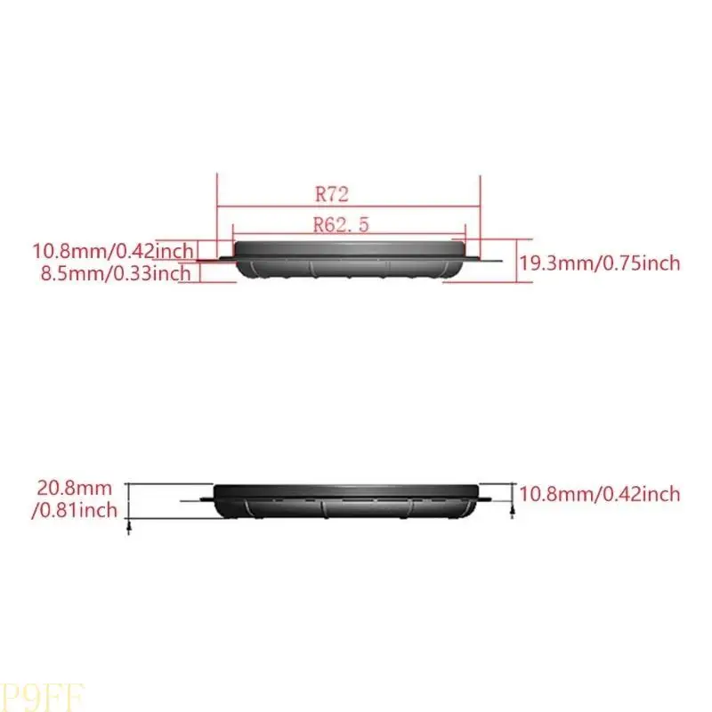 

CS1W Impressive Bass Loudspeaker Woofer Radiator Rubber and Iron Loudspeaker Diaphragm