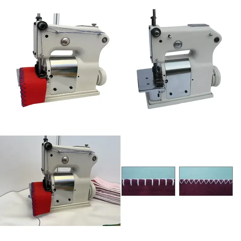 for Qike CP-GO1-2 New Household Industrial Overlock Sewing Machine 1200 RPM Motor 6mm 5mm Stitching Hot Selling 1 Year