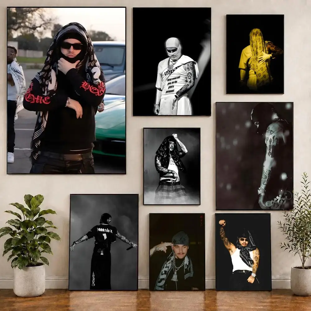 Singer N-noah Olivier Smith Poster Self-adhesive Living Room Bedroom Party Bar Decor Moisture-proof Fade-resistant HD