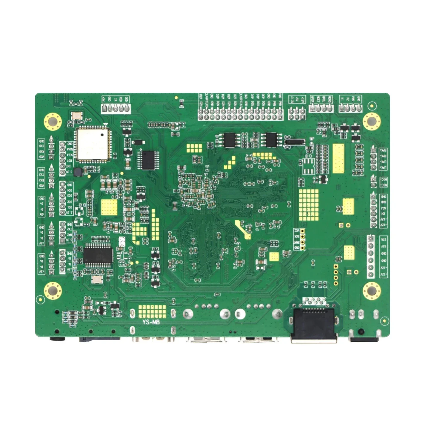 Android Smart Board YS-M8 Built-in 4G module  Input Android 7 OS Support LVDS EDP MIPI hdm-i 4K Intrerface Develop Main Board