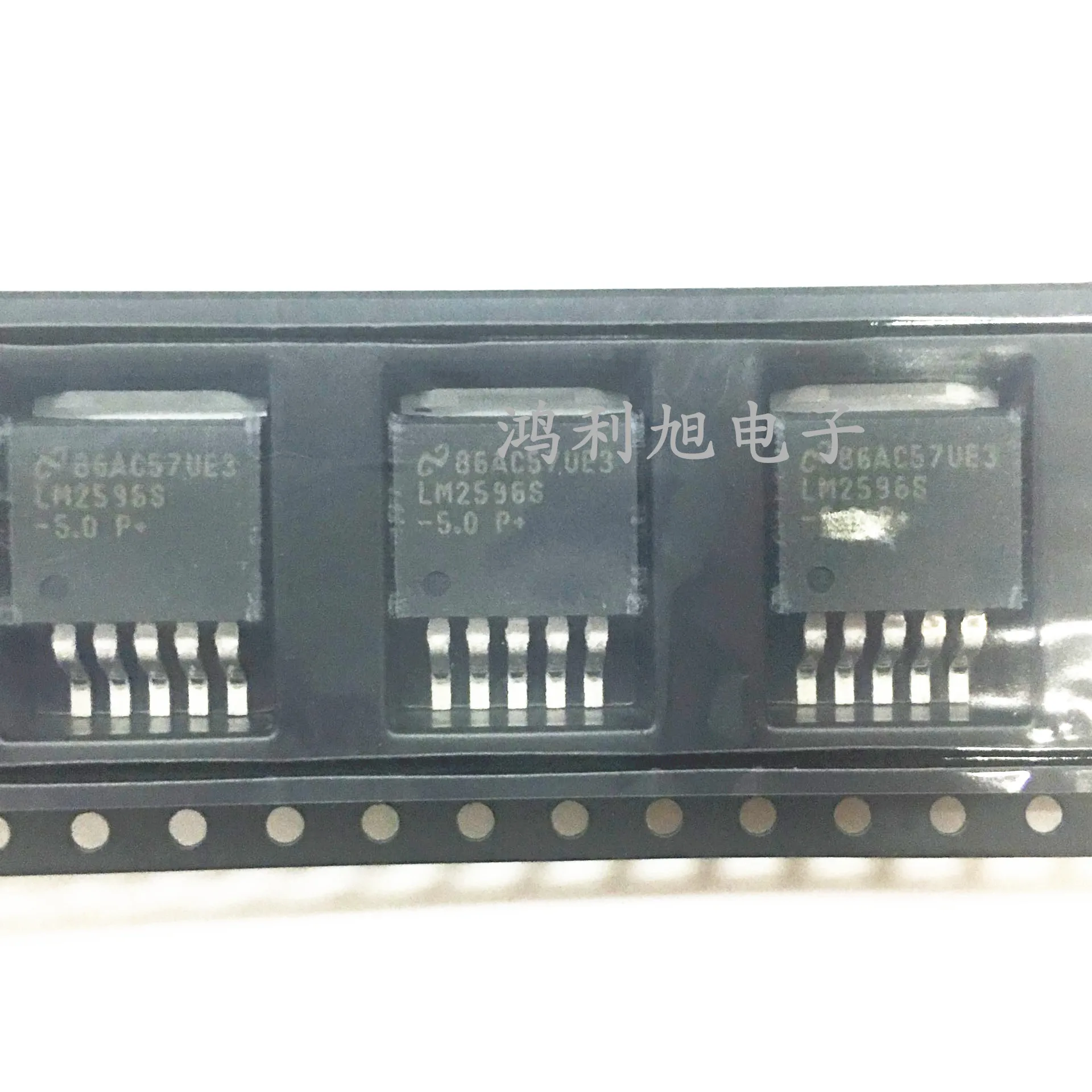 10PCS/Lot LM2596SX-5.0  Conv DC-DC 4.5V to 40V Inv/Step Down Single-Out 5V 3A 6-Pin(5+Tab) DDPAK T/R