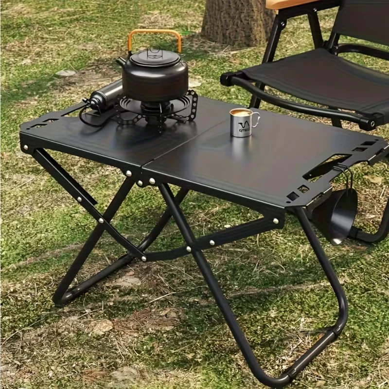 Klappbarer Outdoor-Tisch IGT Multifunktionaler Camping-Kleintisch Picknicktisch Campingausrüstung Reise-Klapptisch