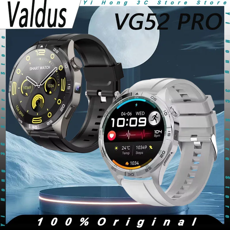 

VALDUS VG52 Pro Smartwatch AMOLED WIFI GPS SOS NFC 2+16G Memory 4G Watch With HD Camera Custom For Man Woman Kids Gift Sport