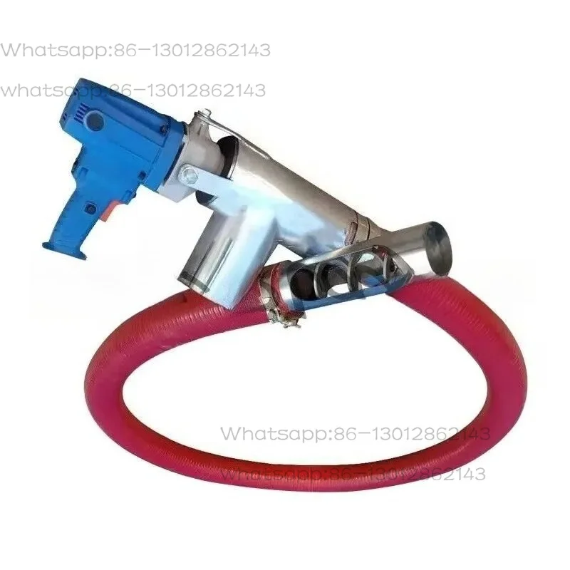 Portable Screw Auger Grain Suction Machine, Mini Household Grain Conveyor for Truck Loading Unloading