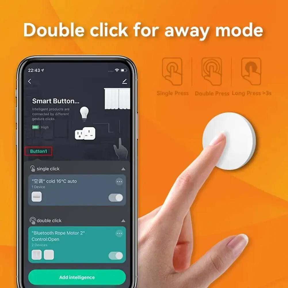 

Tuya ZigBe Button Scene Switch Multi Scene Linkage Wireless Remote Control Intelligent Home Zigbees Gateway Needs