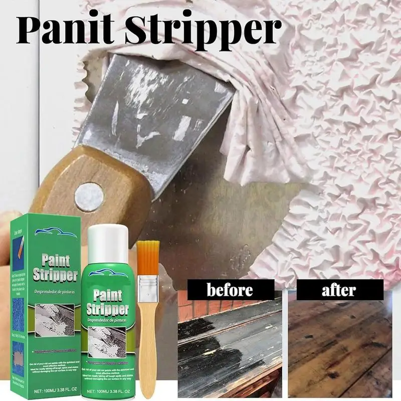 Spray Paint Remover Paint Stripper Too Fast-Acting Paint Thinner Remover Concrete Paint Remover Multipurpose Wood Paint Stripper