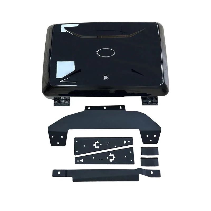 

DS Car Rear Side Storage Box for LandCrusier 2024 Off-road 4x4 Parts Black Roof Tool Box for 2024 Prado LC250