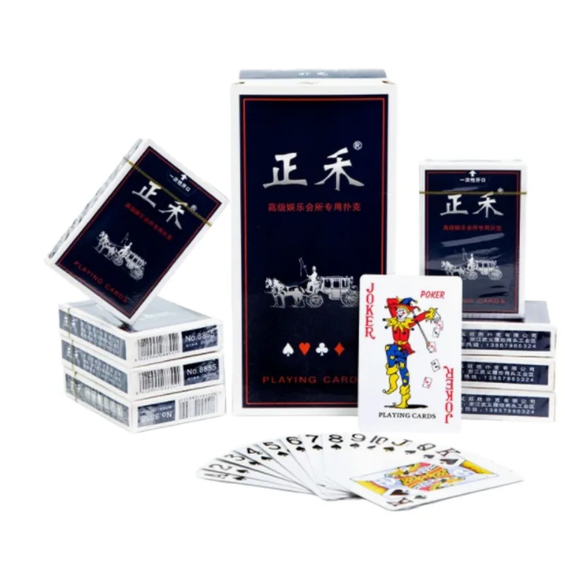 

Premium Opaque Playing Cards Set - Durable 54-Card Deck for Clubs Parties Family Games and Poker Ideal for Entertainment Venues
