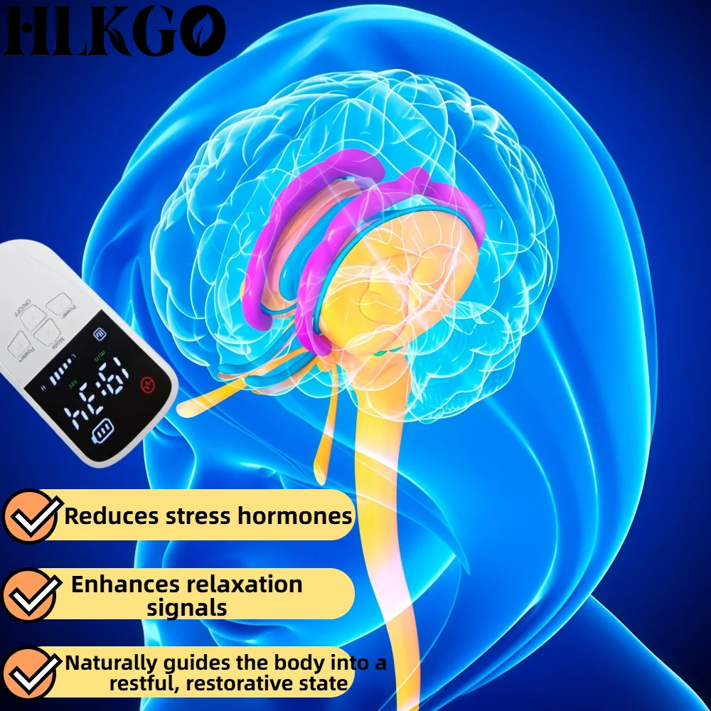 

Advanced Neuromodulation for Sleep and Calm, Non-Pharmacological Vagus Nerve Stimulator to Promote Restorative Sleep and Anxiety