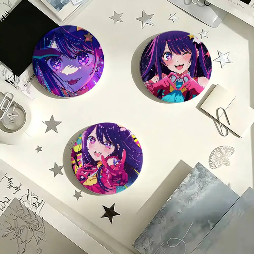 Ai H-Hoshino - O-Oshi no ko-o  Button Pins Backpack Clothing Decor Brooch Badge Jewelry Gifts for Kids
