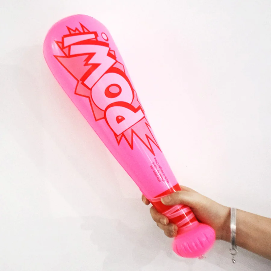 Battees de Baseball gonflables épaisses en PVC, 16 pièces, divertissement interactif et fournitures de fête pour torcer l'équipe