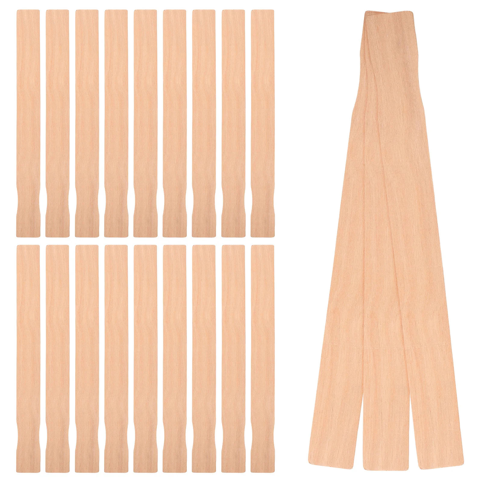 

25pcs Paint Stick 230x27x2.6MM Wood Stirring Tool Reusable Mixing Rod Home Finishing Craft Decoration Painting