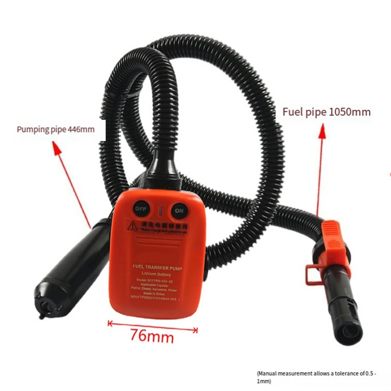Car Transfer Pump with Auto-Stop Sensor Transfer Pump