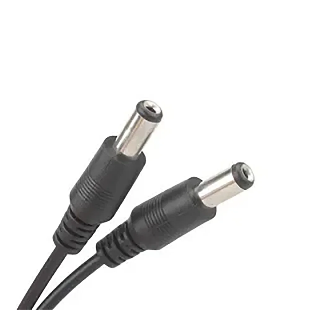 1 أنثى إلى 2 ذكر تيار مستمر التوصيل الفاصل كابل 2.1*5.5 مللي متر الطاقة سبليت ل كاميرا تلفزيونات الدوائر المغلقة الأمن DVR اكسسوارات محول مصباح ليد قطاع