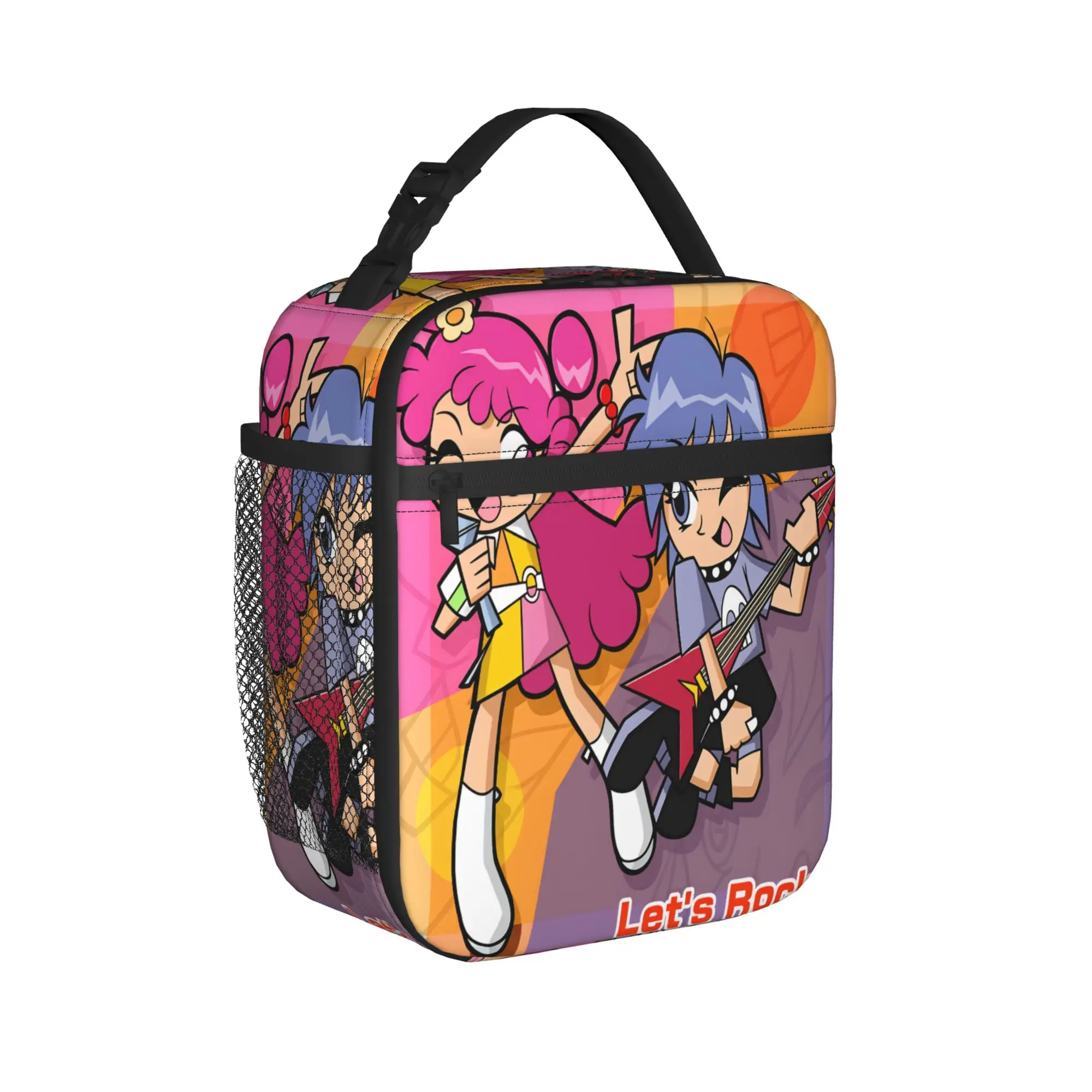Hi Hi Puffy AmiYumi Lunch Bag For Adult  Designer Lunch Box Cute School Cooler Bag Convenient Waterproof Thermal Tote Handbags