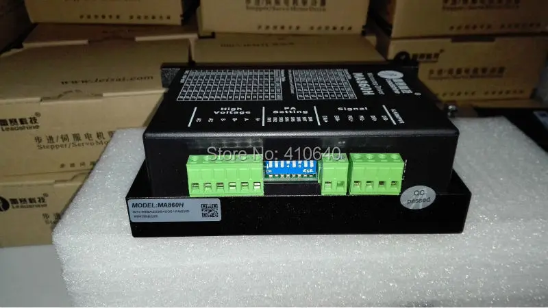 Analog Stepper Drive MA860H Leadshine 2 Fases 7.2A Max 80 VAC o 110 VDC EN STOCK! EL ENVÍO GRATUITO!