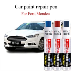 For Ford Mondeo special car paint pen pearl white original surface scratch repair artifact point paint pen